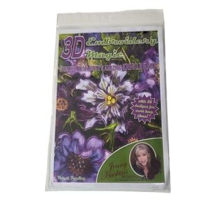Jenny Haskins Designs 3D Embroidery Magic CD Krinklemagic Machine Embroidery